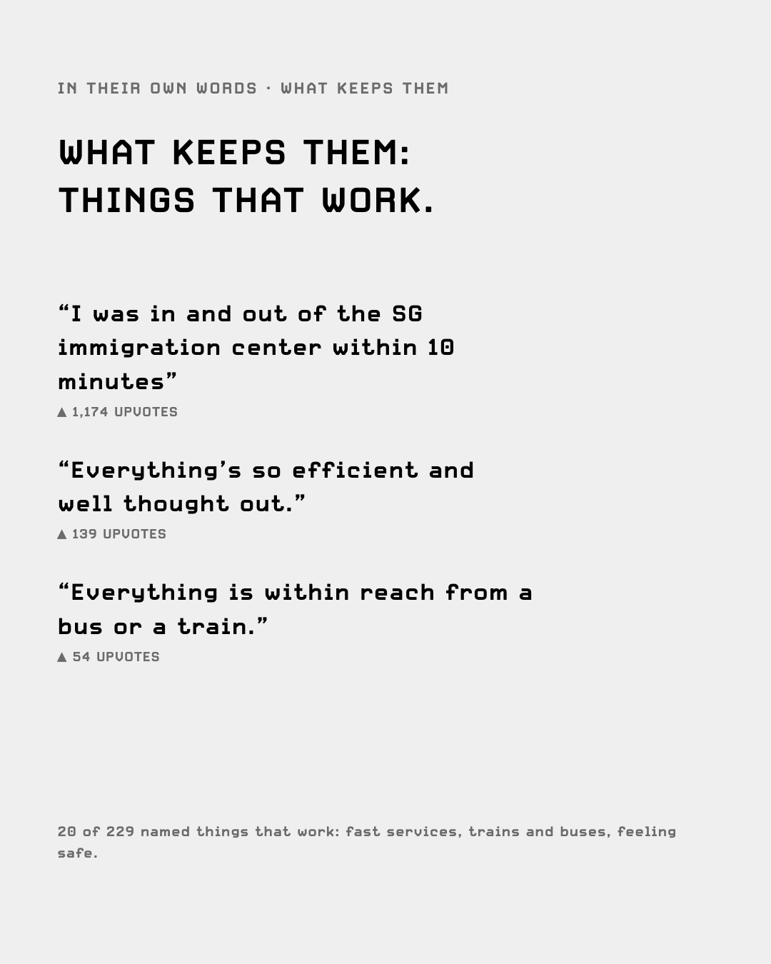 Quotes: what keeps them